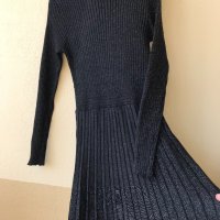 Нова рокля метализирана плетиво - М/Л, снимка 9 - Рокли - 35924007