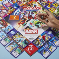 Нова Семейна настолна игра Monopoly: Marvel Heroes Edition Монополи Марвел, снимка 6 - Игри и пъзели - 44681759