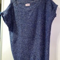 Пуловери с блестящи частици, снимка 4 - Блузи с дълъг ръкав и пуловери - 34528337
