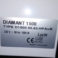 Немски акумулиращ радиатор LHZ Diamant, 1500W, снимка 3 - Радиатори - 42362458