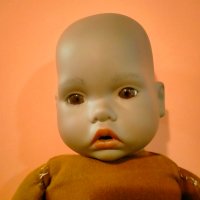 Порцеланова кукла с дефект 1991 47 см, снимка 12 - Колекции - 39630152