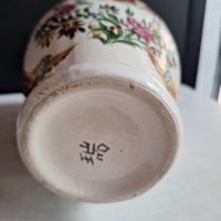 стара ваза китайски порцелан с печат, снимка 3 - Вази - 40642852