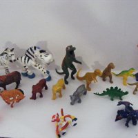 Пластмасови фигурки на динозаври,животни и др., снимка 5 - Колекции - 40168411