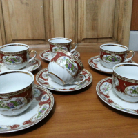 Стар български порцелан чаши за чай, снимка 9 - Антикварни и старинни предмети - 36164480