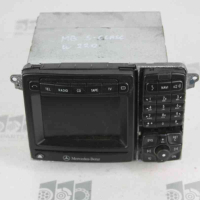  CD player навигация за Mercedes S-class W220 (1998-2005) A2208203789, снимка 1 - Части - 44648878