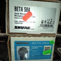 2бр. Shure Beta 58, снимка 1 - Микрофони - 40330667