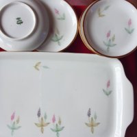 Комплект баварски порцеланови чинии , снимка 2 - Чинии - 44339028