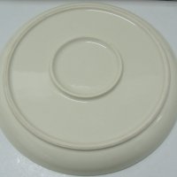 № 6900 стара порцеланова чиния   - диаметър 25,5 см , снимка 5 - Други ценни предмети - 40062011