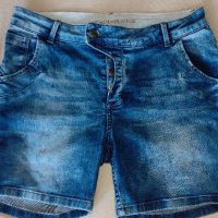 XL маркови къси дънкови гащи Denim Hunter , снимка 1 - Къси панталони и бермуди - 41340821