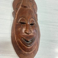 Голяма африканска маска. №4187, снимка 4 - Антикварни и старинни предмети - 41305112