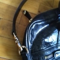 Modalu London маркова нова женска чанта естествена кожа за ръка- през рамо 39х32х6см става за лаптоп, снимка 4 - Чанти - 42703255
