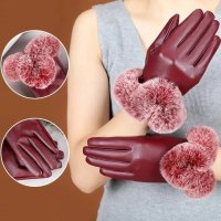 Нови зимни дамски ръкавици цена 10 лв., снимка 6 - Ръкавици - 42453419