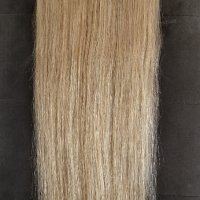100% Естествена коса на треси с клипси 55 см, снимка 2 - Аксесоари за коса - 44166801