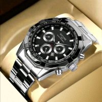 Мъжки луксозен водоустойчив часовник , снимка 1 - Мъжки - 41999631
