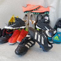 КАТО НОВИ детски бутонки adidas® original classic, футболни обувки, калеври 32 - 33, снимка 2 - Детски маратонки - 44602514