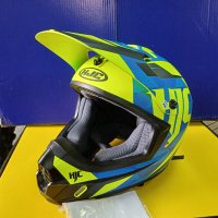 Каска HJS cross enduro  шлем yamaha yzf tc te crf husqvarna , снимка 6 - Други спортове - 42430558