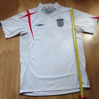 England / Umbro - футболна тениска на Англия за ръст 164см., снимка 7 - Тениски - 41979770