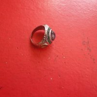 Страхотен пръстен камък и емайл , снимка 7 - Пръстени - 41633825