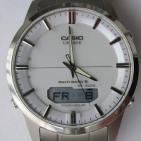 Casio LCW-M170T LINEAGE MULTI BAND 6 TITANIUM Касио титаниев ръчен часовник, снимка 1 - Мъжки - 44673493