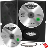 Aero Design Steelbook TOP GUN MAVERICK - Ultra Limited Edition 4K+Blu Ray Metal Pack Steelbook, снимка 9 - Blu-Ray филми - 44306963