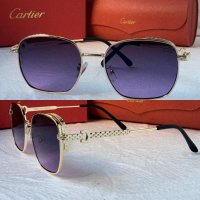 Cartier 2023 дамски слънчеви очила 4 цвята квадратни, снимка 2 - Слънчеви и диоптрични очила - 41951028