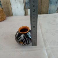 Малка керамична ваза, снимка 3 - Вази - 41974068