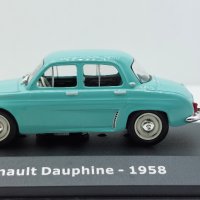 KAST-Models Умален модел на Renault Dauphine 1958 Hachette 1/43, снимка 2 - Колекции - 41746825