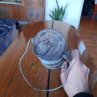 Стар газен фенер #3, снимка 5 - Антикварни и старинни предмети - 39827017