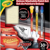 Crayola 54 Bath Deluxe E - Cars 3 - Комплект за оцветяване с миещи се цветове НОВО, снимка 4 - Рисуване и оцветяване - 34628428
