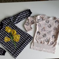 2 плътни памучни блузи 104 см., снимка 4 - Детски Блузи и туники - 34494668