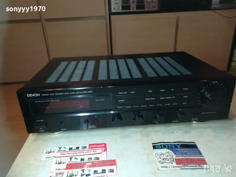 DENON DRA-435R JAPAN RECEIVER-ВНОС SWISS 2810241500, снимка 1