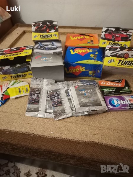 Кутии и опаковки от дъвки , снимка 1