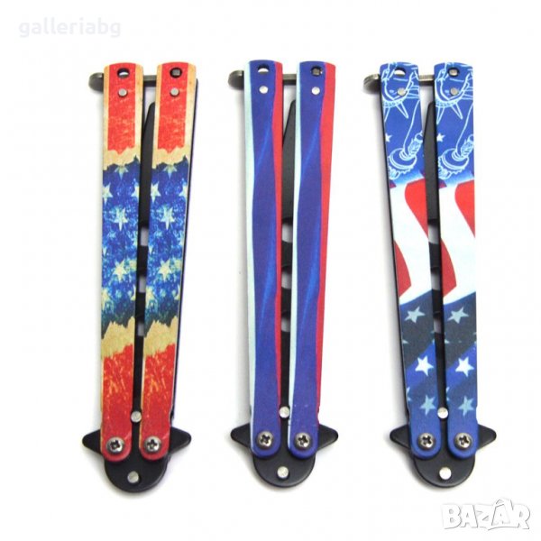 Тренировъчен нож пеперуда, снимка 1