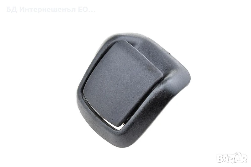 1417521 Вътрешна дръжка за регулиране на лява седалка FORD FIESTA МК5, Черна, снимка 1