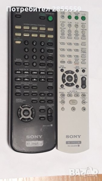 SONY  remote control  дистанционни за ресийвър и дом.кино, снимка 1