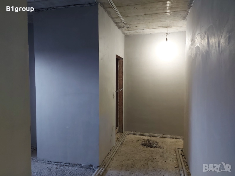 Машинно нанасяне на турбозолна мазилка, снимка 1