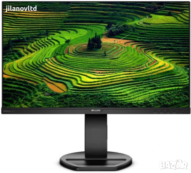 Професионален монитор Philips 241B8QJEB с 12 месеца гаранция, снимка 1