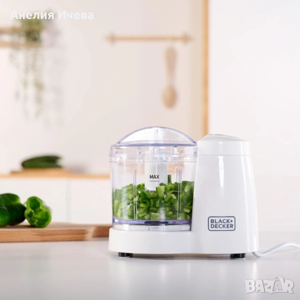 Чопър Black+Decker BXCH120E 120 W, 350 ml, снимка 1