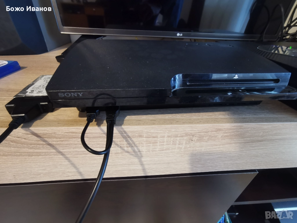 Playstation 3 Slim с 750gb игри, снимка 1