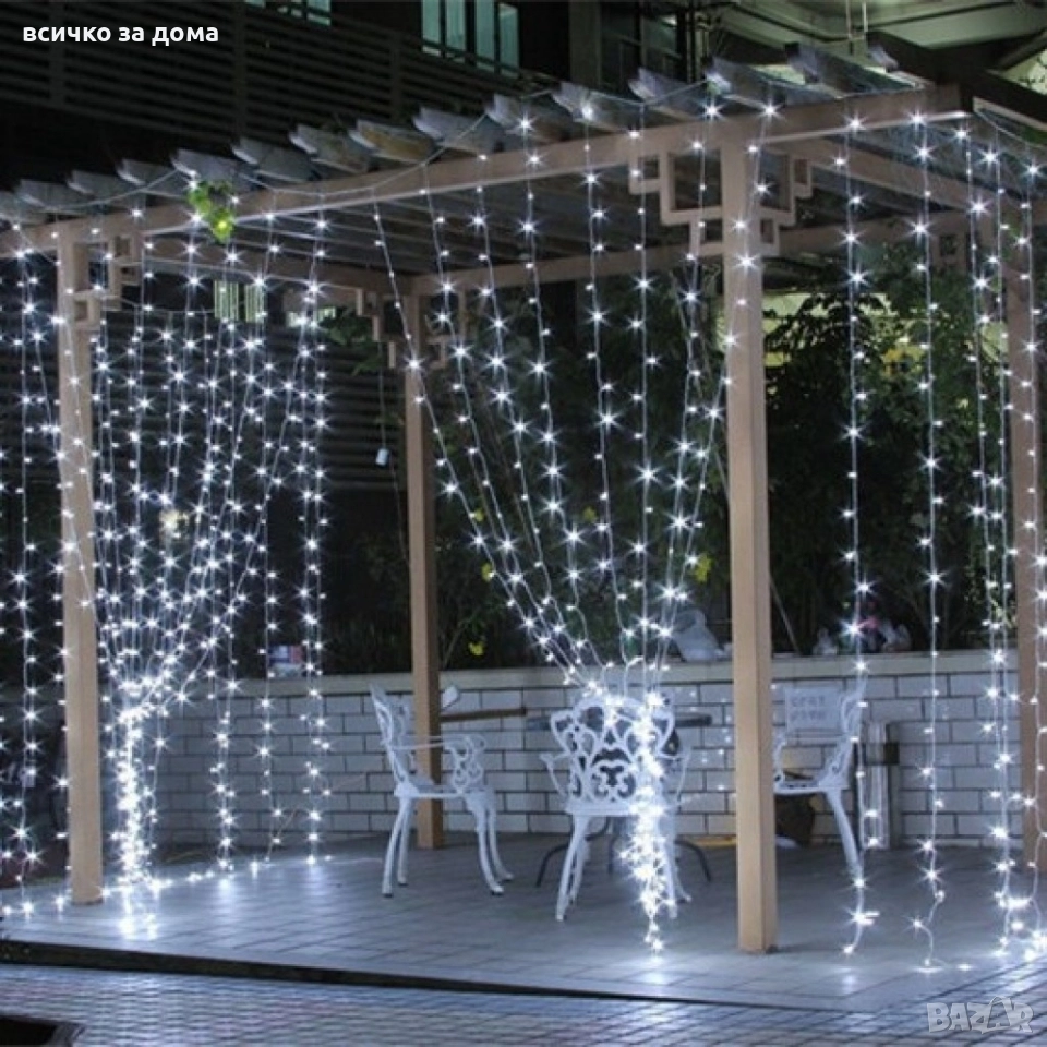 светеща завеса , снимка 1