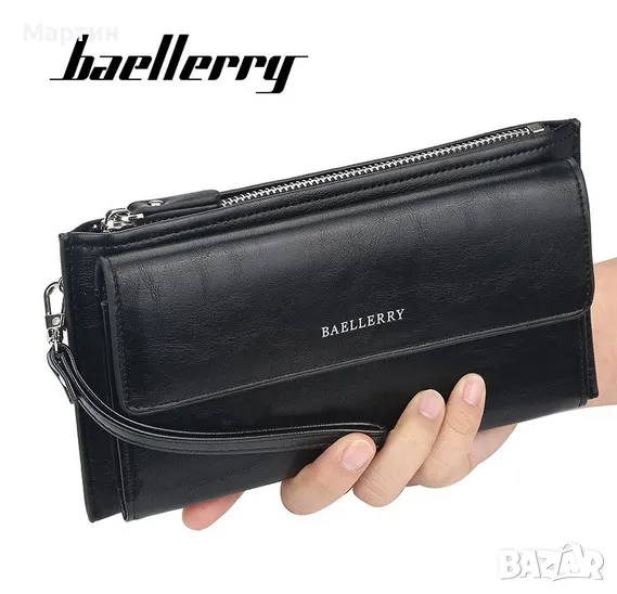 Бизнес мъжки портфейл луксозен Baellerry S5518, снимка 1
