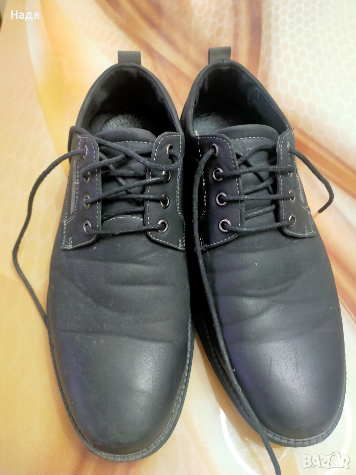 Мъжки обувки естествена кожа 43 номер, снимка 1