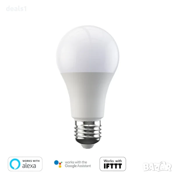 Broadlink LB27 C1 6.5W WiFi E27 Димируема Смарт Крушка Дистанционно Управление , снимка 1