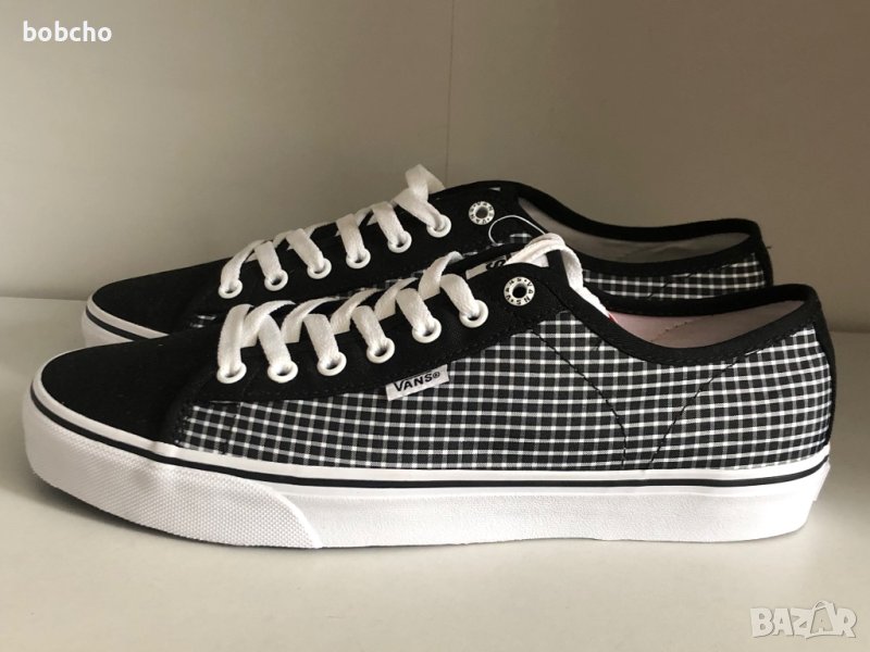 Vans black white shoes , снимка 1