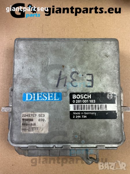 Компютър за двигател БМВ е34 BMW e34 , 0281001183, снимка 1