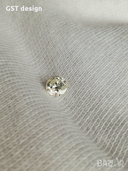 Спешно Натурален ТОП Диамант D 0.330 карата Истински сертификат Намален тотално, снимка 1