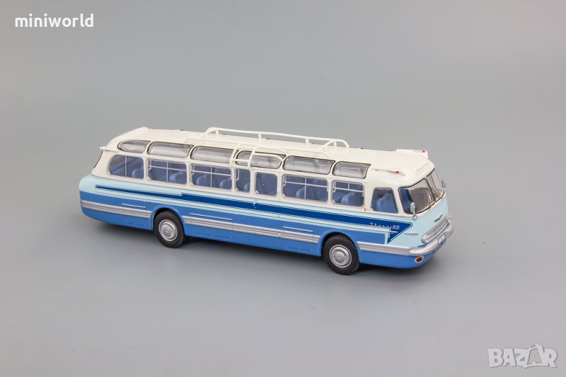 Ikarus 55 междуградски автобус 1953 - мащаб 1:72 на DeAgostini моделът е нов в блистер, снимка 1