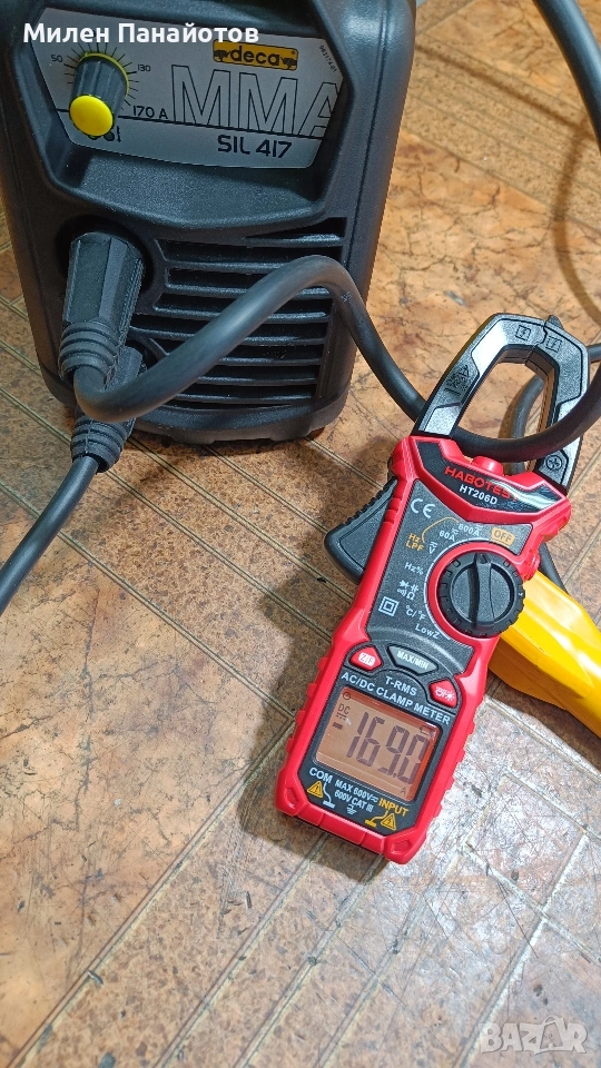 Инверторен електрожен DECA SIL 417 (реални 170 ампера), снимка 1