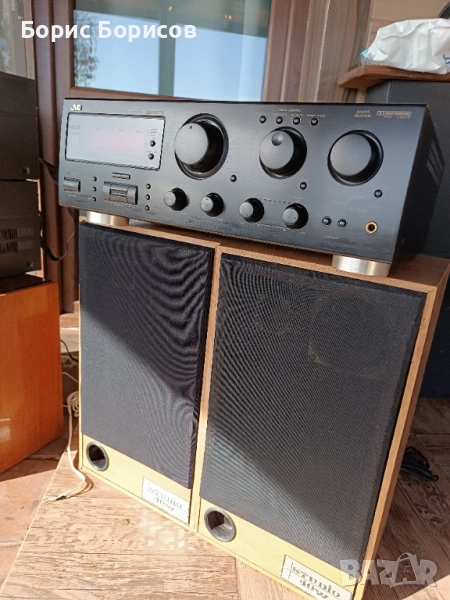 Ресивър JVC RX616RBK +колони, снимка 1
