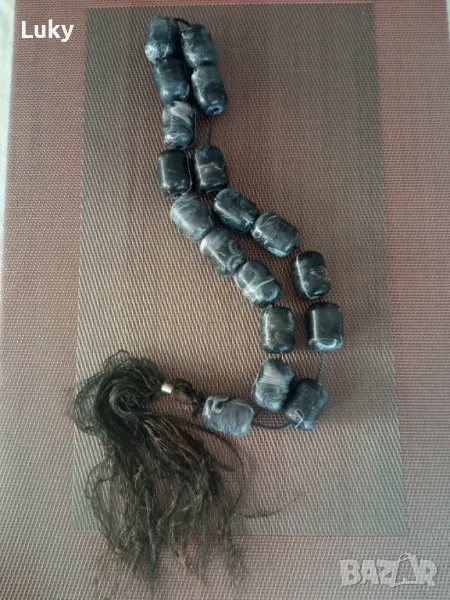 Огромна,стара броеница., снимка 1